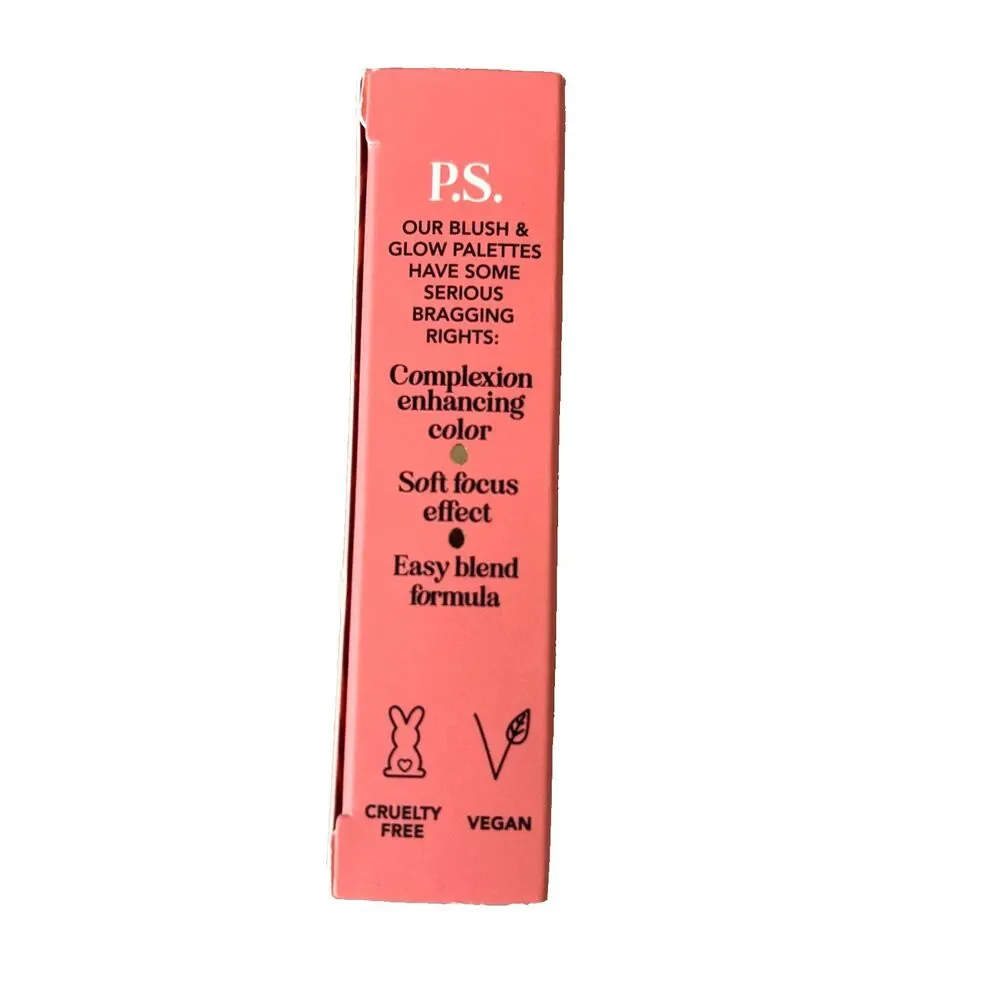 Polite Society Go Flush Yourself Blush & Highlight Face Palette 12g/0.44 oz NEW